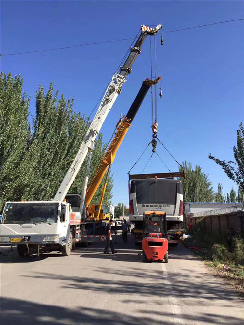 道外区港口集装箱搬运案例